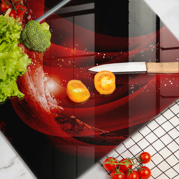 Skleněná deska za sporák Moderní abstrakce