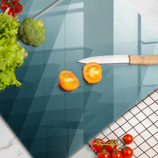 Skleněná deska za sporák Abstraktní hory