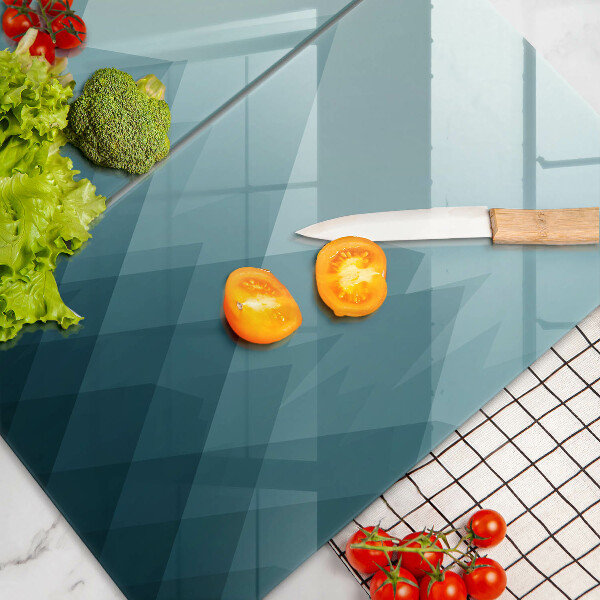 Skleněná deska za sporák Abstraktní hory