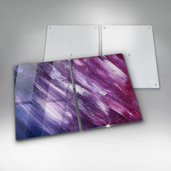 Sklo za varnou desku Malování abstrakce