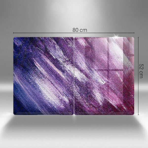 Sklo za varnou desku Malování abstrakce