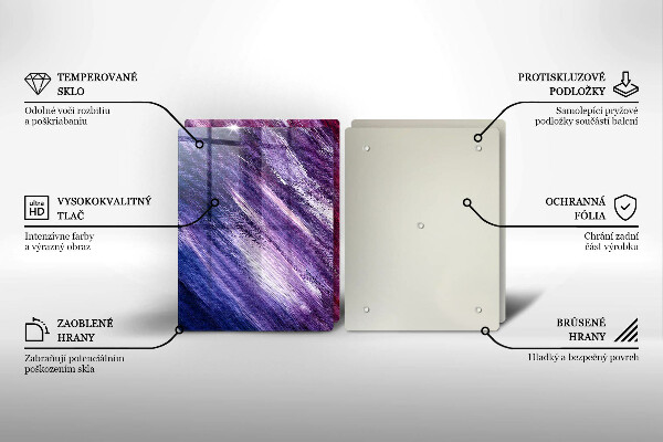 Sklo za varnou desku Malování abstrakce