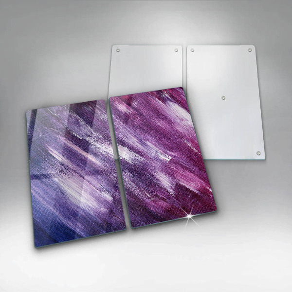 Sklo za varnou desku Malování abstrakce