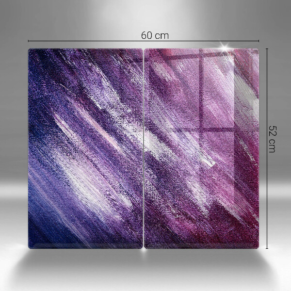 Sklo za varnou desku Malování abstrakce