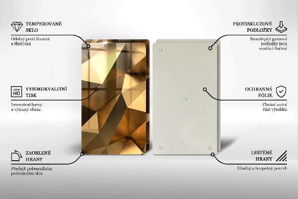 Skleněná deska za sporák Struktura abstrakce pozadí