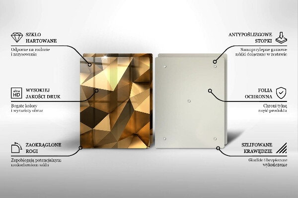 Skleněná deska za sporák Struktura abstrakce pozadí