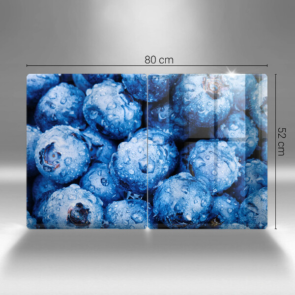 Skleněná deska za sporák Šťavnaté borůvky