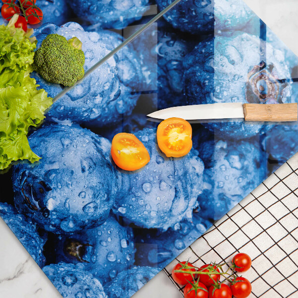 Skleněná deska za sporák Šťavnaté borůvky