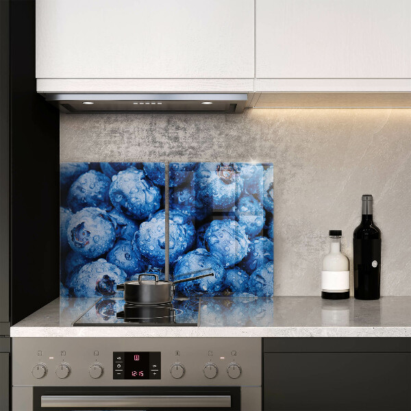 Skleněná deska za sporák Šťavnaté borůvky