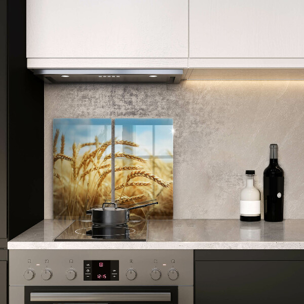 Sklo za varnou desku Klasy obilovin na poli