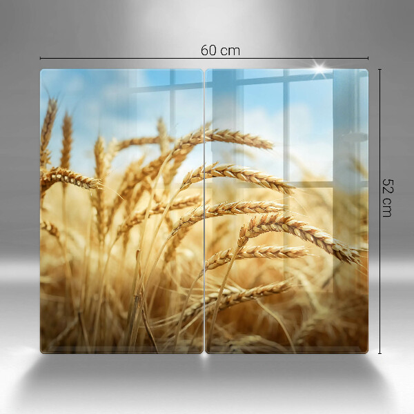 Sklo za varnou desku Klasy obilovin na poli