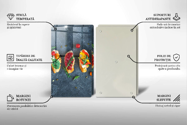 Deska za sporák Barevné sendviče