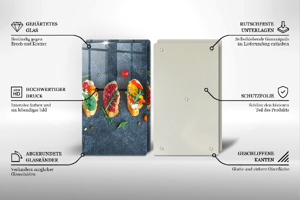 Deska za sporák Barevné sendviče