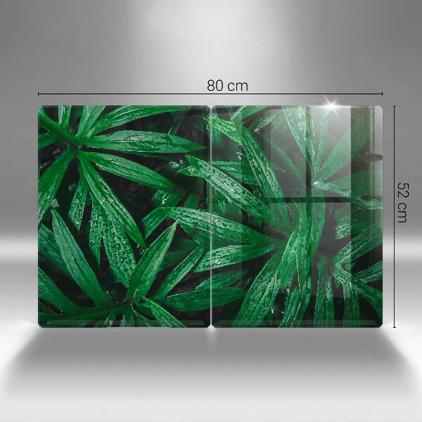 Deska za sporák Listy rostlin