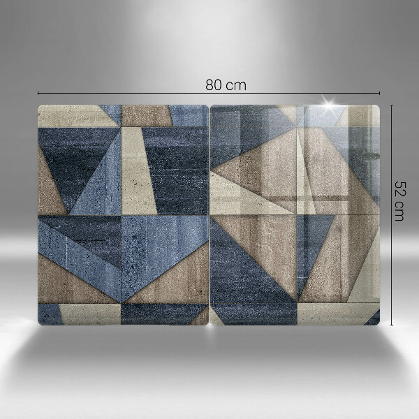 Deska za sporák Geometrické abstrakce