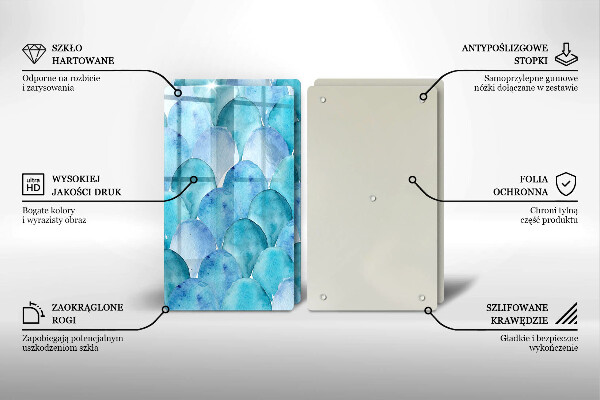 Deska za sporák Akvarelové váhy