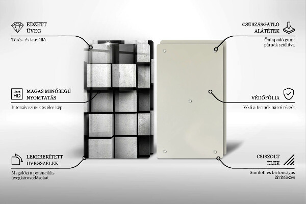 Deska za sporák 3d geometrie pozadí