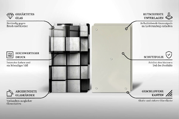 Deska za sporák 3d geometrie pozadí