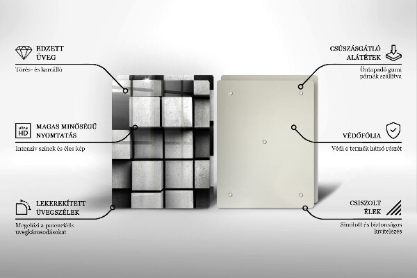 Deska za sporák 3d geometrie pozadí