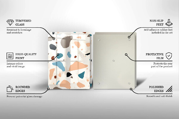 Deska za sporák Dekorativní kamenina