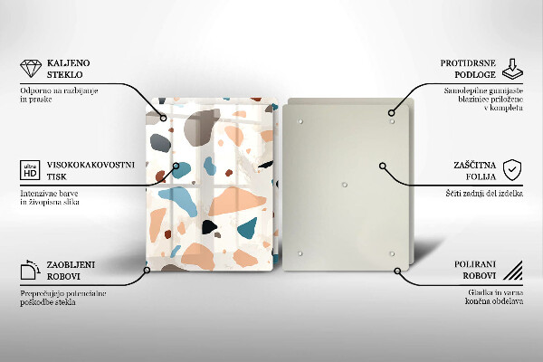 Deska za sporák Dekorativní kamenina