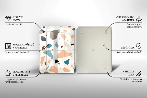 Deska za sporák Dekorativní kamenina