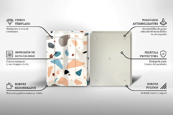 Deska za sporák Dekorativní kamenina