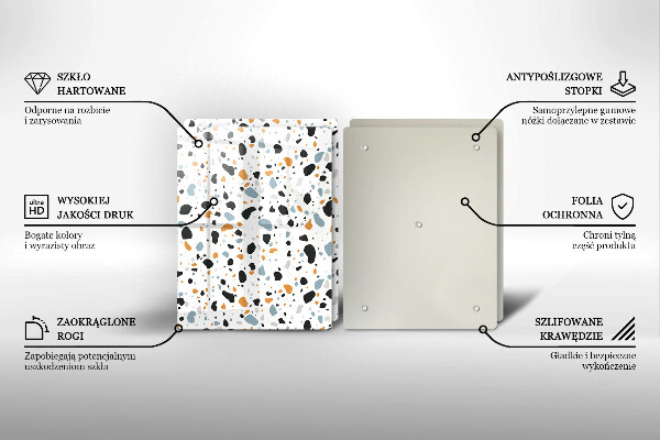 Deska za sporák Dekorativní kamenina