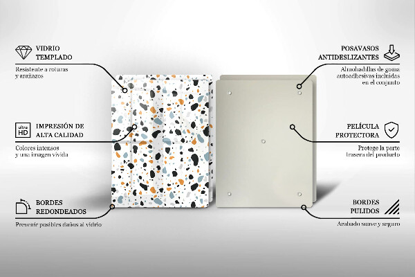 Deska za sporák Dekorativní kamenina