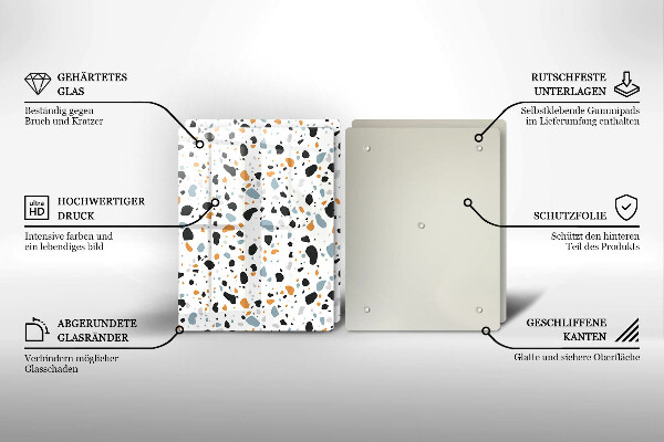 Deska za sporák Dekorativní kamenina