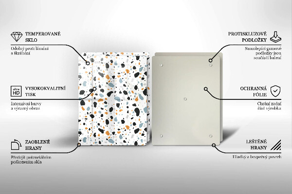 Deska za sporák Dekorativní kamenina