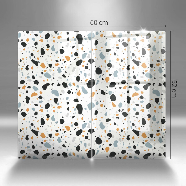 Deska za sporák Dekorativní kamenina