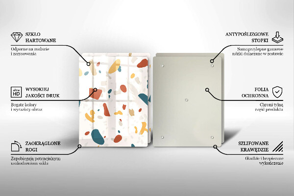 Deska za sporák Dekorativní kamenina