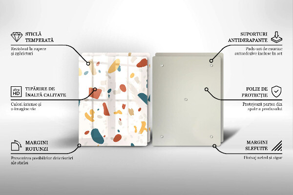 Deska za sporák Dekorativní kamenina