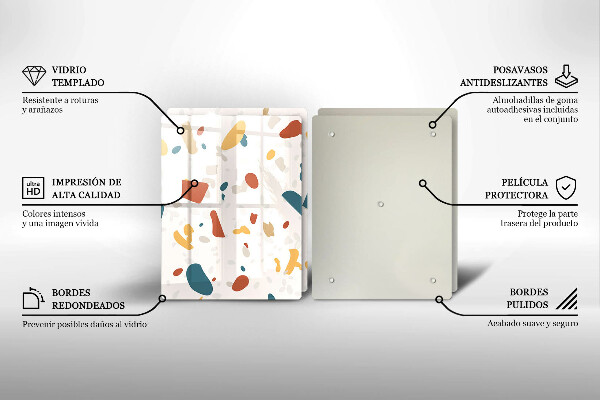 Deska za sporák Dekorativní kamenina