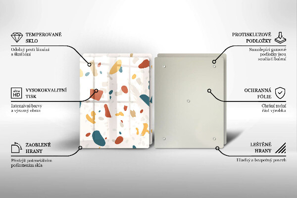 Deska za sporák Dekorativní kamenina