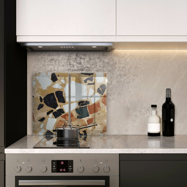 Deska za sporák Dekorativní kameny talíř