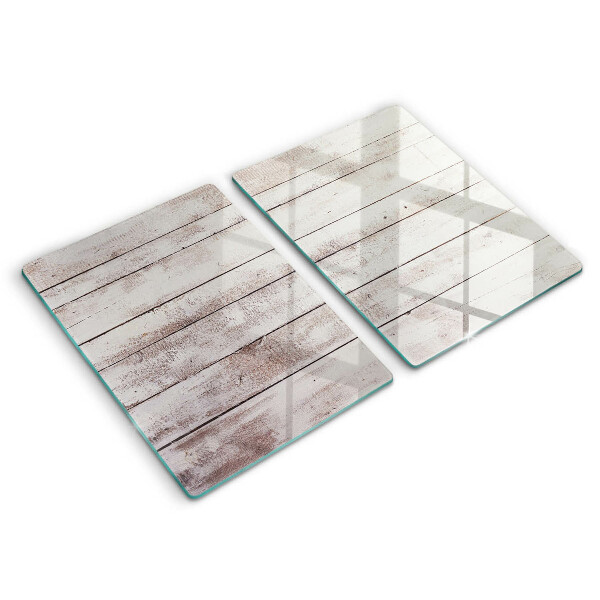 Skleněná deska za sporák Staré dřevěné desky