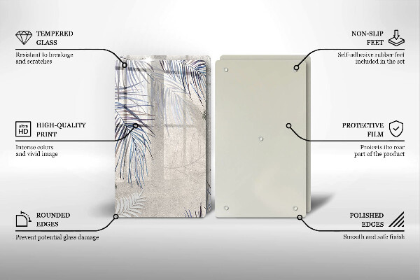 Deska za sporák Subtilní listy