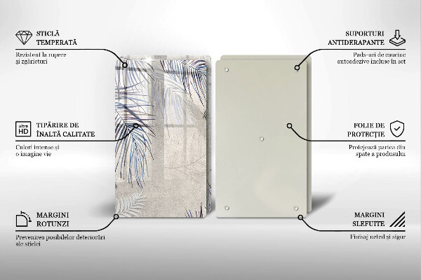 Deska za sporák Subtilní listy