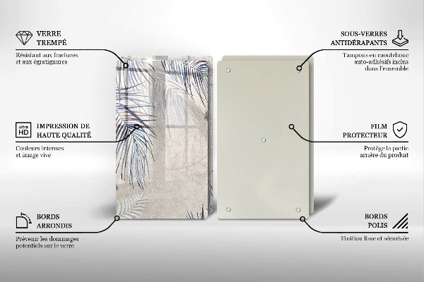 Deska za sporák Subtilní listy