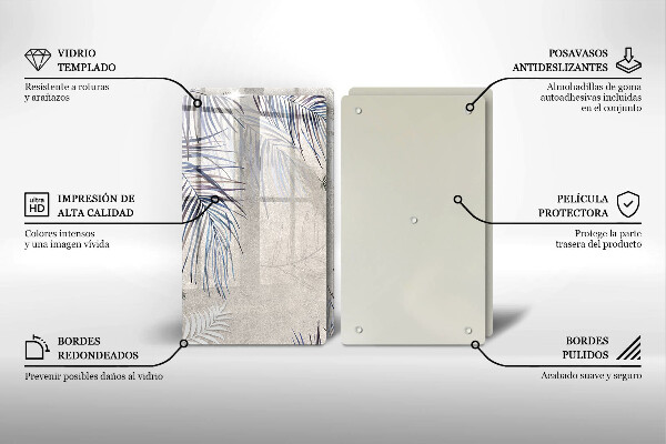 Deska za sporák Subtilní listy