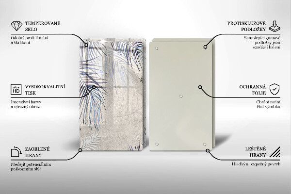 Deska za sporák Subtilní listy