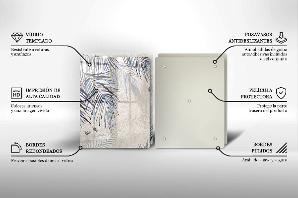 Deska za sporák Subtilní listy