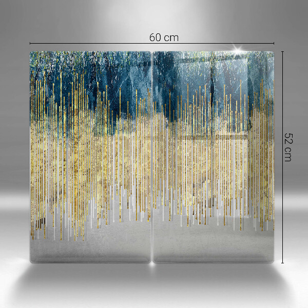 Sklo za varnou desku Designérská abstrakce