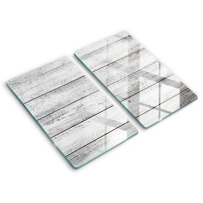 Sklo za varnou desku Světlé dřevěné desky