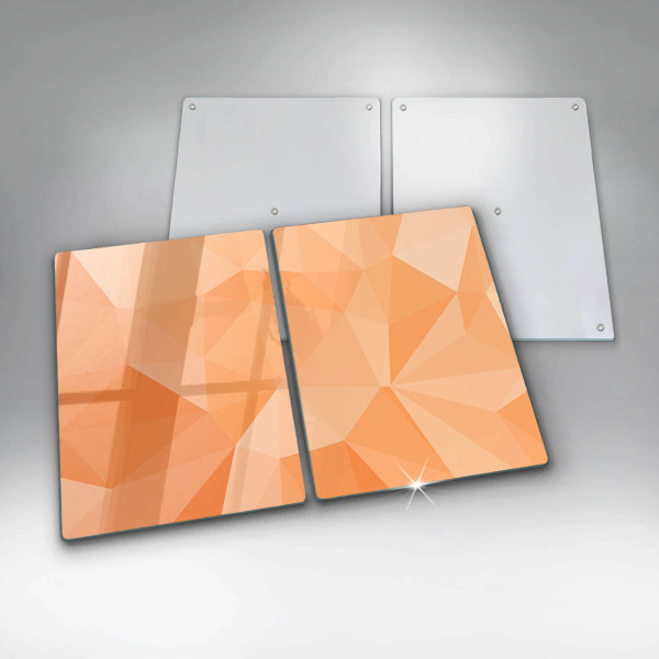 Sklo za varnou desku Geometrické pozadí