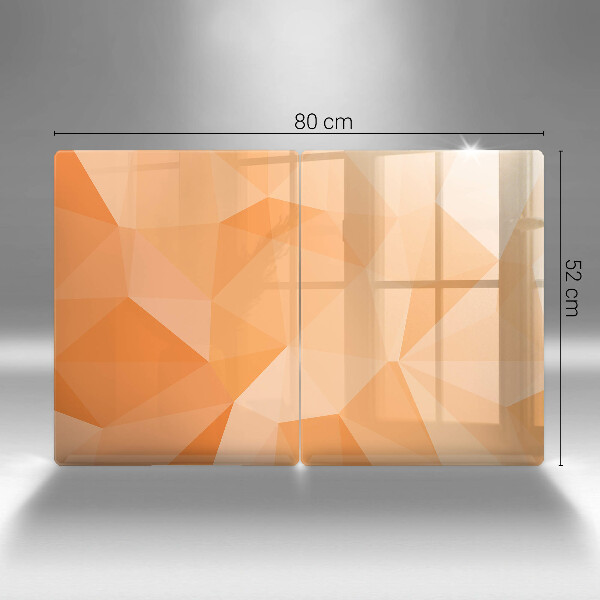 Sklo za varnou desku Geometrické pozadí