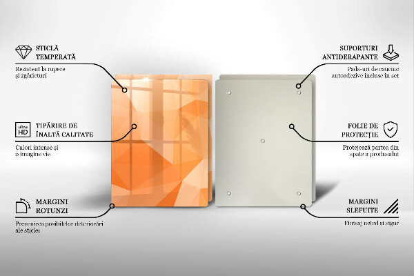 Sklo za varnou desku Geometrické pozadí