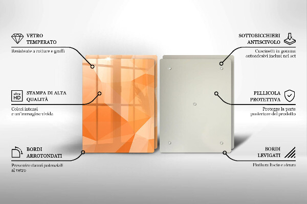Sklo za varnou desku Geometrické pozadí